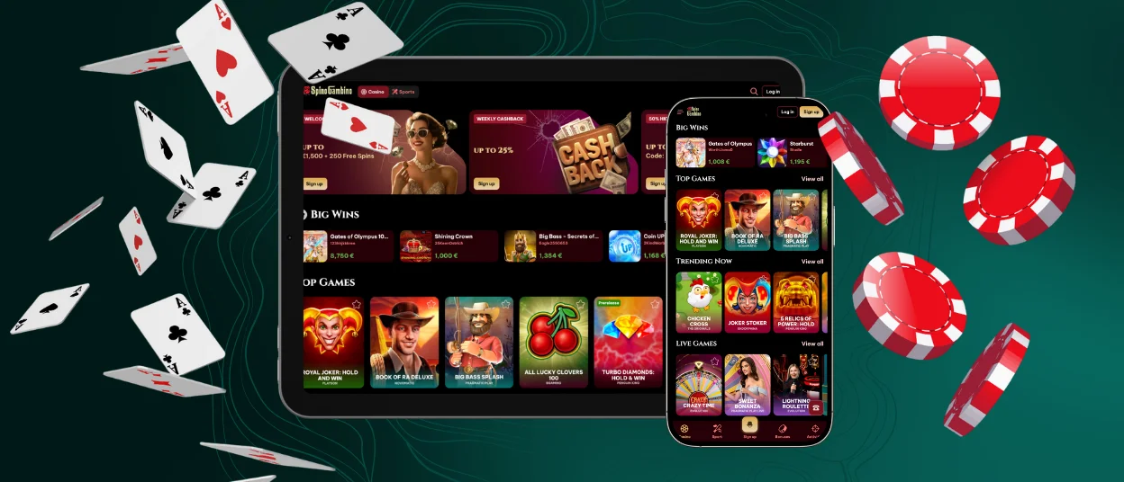 Spinogambino android